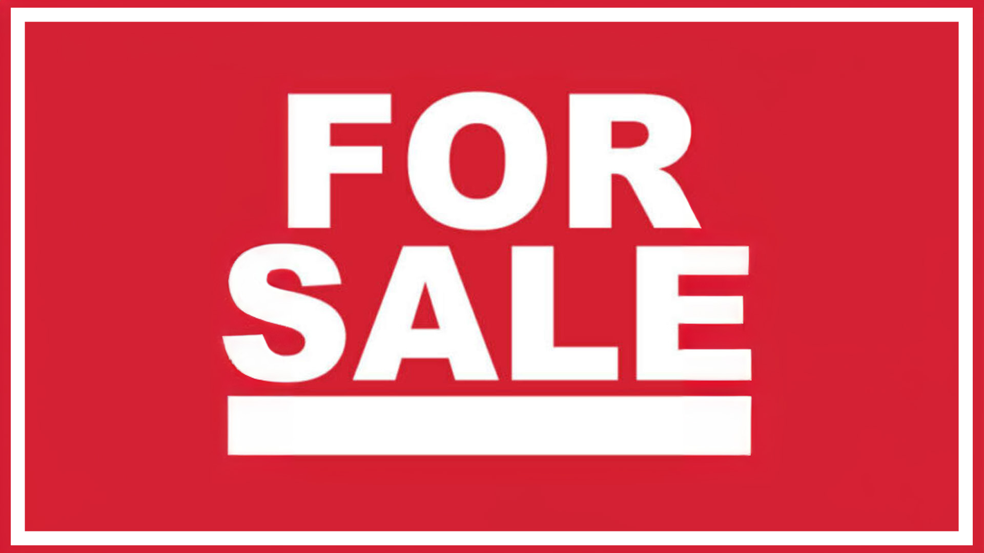 For Sale Sign